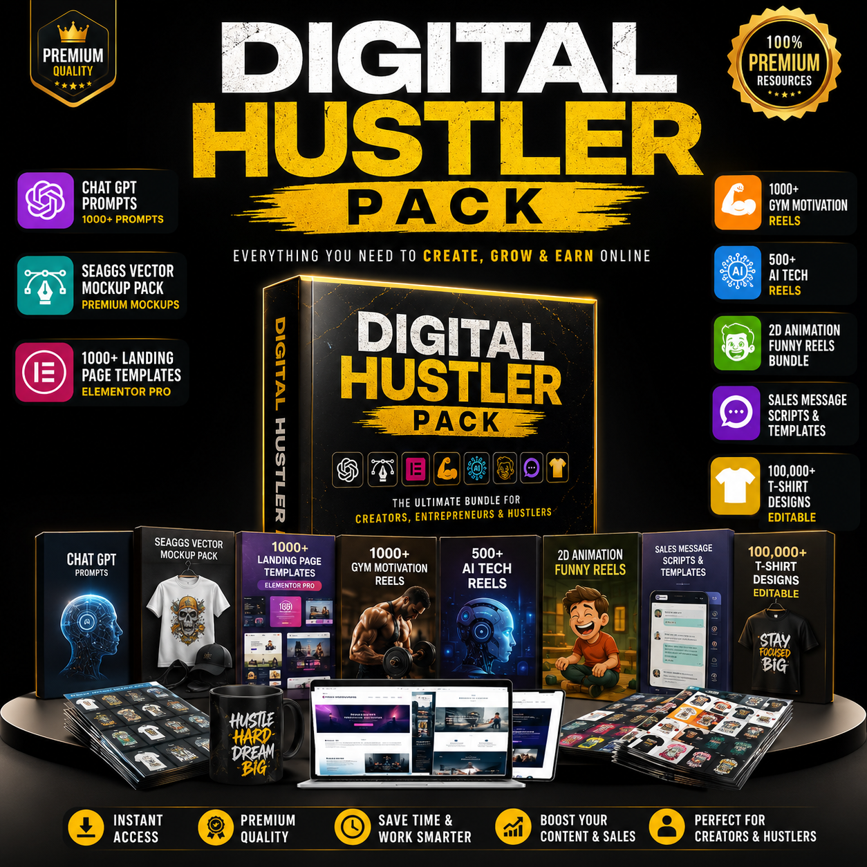 Digital Hustler Pack